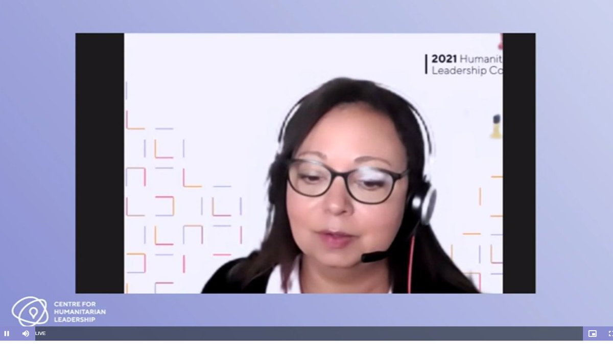 “Something that @salynesamarany said, we are in this work by choice, people can leave when they feel frustrated & exhausted. This is a choice you are all making, don’t give up, we are all behind you, support you going forward.' #2021HLC