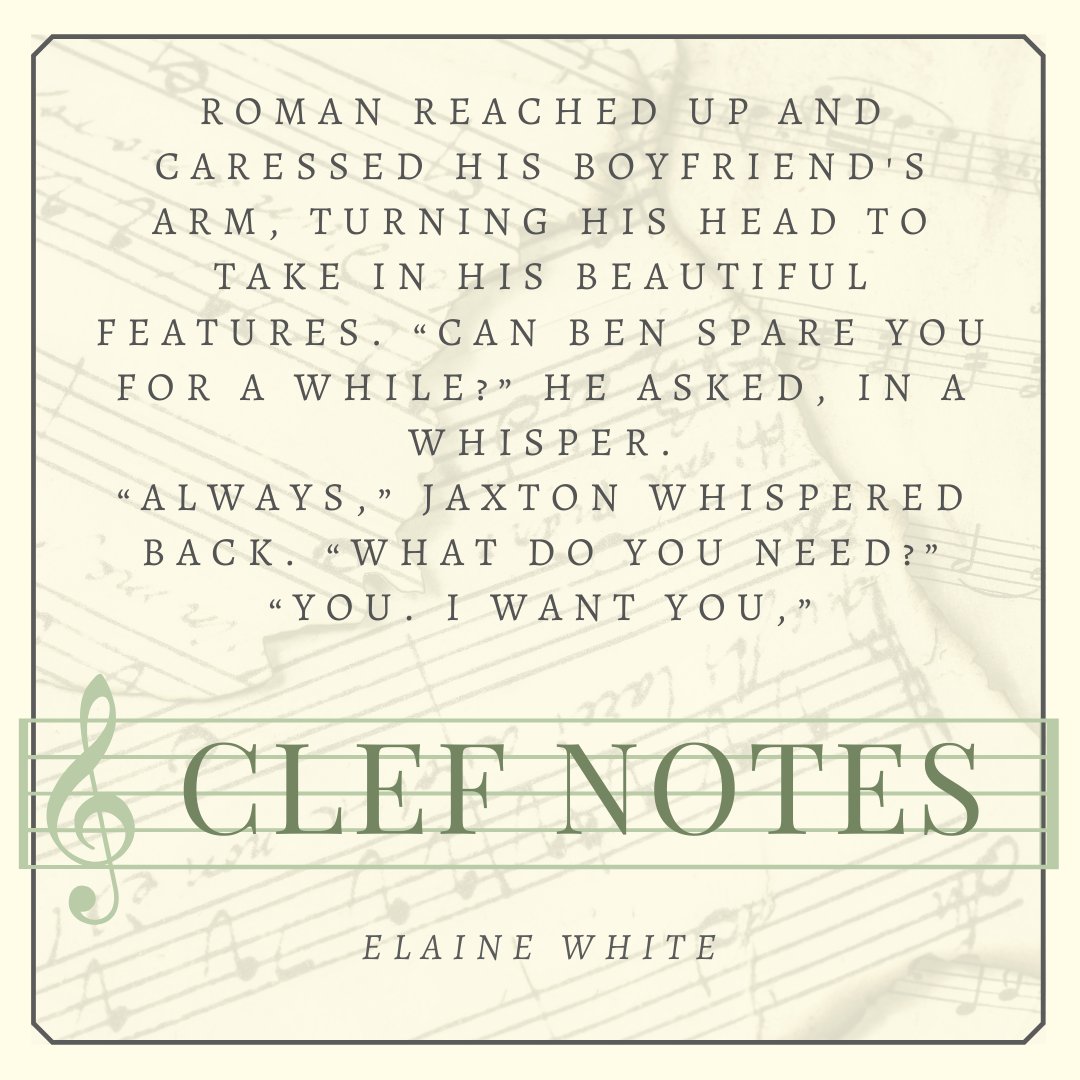 ElleLainey's tweet image. #workwednesday
Clef Notes, an anthology of shorts, by Elaine White

smarturl.it/ClefNotes
There are two sides to every story.

#ClefNotes #lgbtq #indieauthor #mmromance #authorsofig