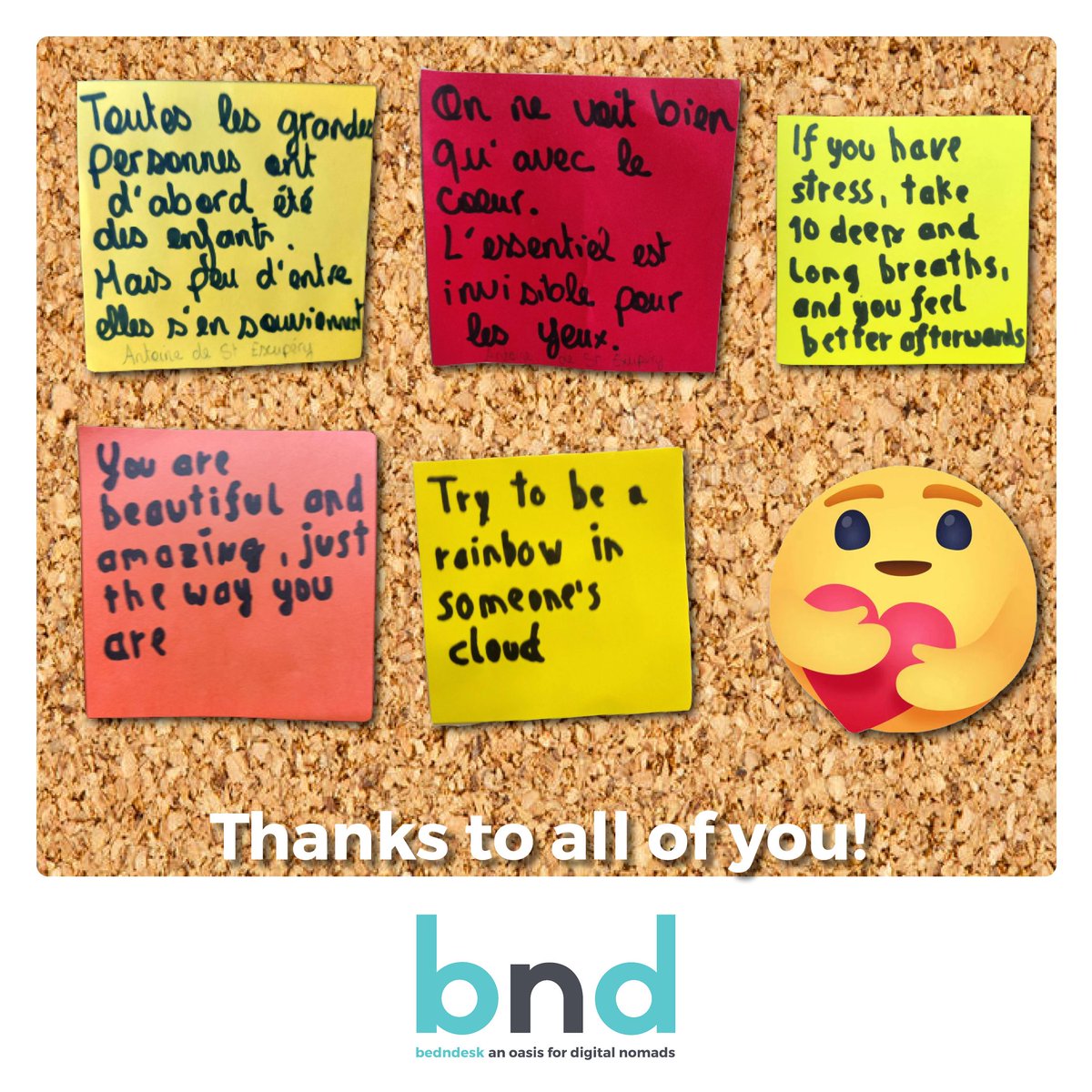 Thanks to all of you! This spring is being wonderful :) You can see these phrases all over the house thanks to Christopher's idea. We will see more, there are literally dozens. Remember to book in advance, the house is full until May 20. 🌞 🌞 🏄