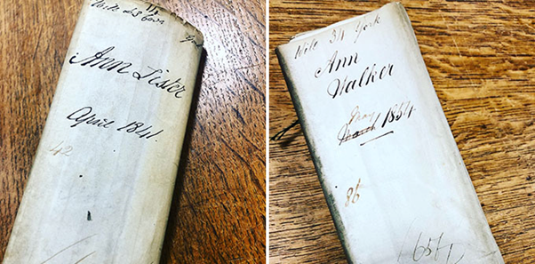 We hold the wills of Anne Lister and her lover Ann Walker. Anne Lister's will featured within our recent 'With Love' exhibition, which you can explore here:  https://nationalarchives.gov.uk/with-love/exhibition/: PROB 10/6000 & PROB 10/7038.