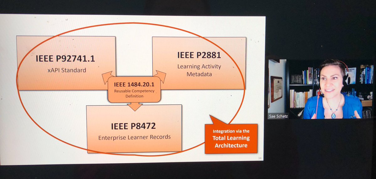 The US DoD’s Total #Learning Architecture is being rolled out worldwide.

Great talk by <a href="/SaeSchatz/">Sae Schatz</a> at #NORDEFCO explaining the need for data to drive personalized learning using IEEE stds. The TLA will be not only an economical virtual highway but also a highly effective one!