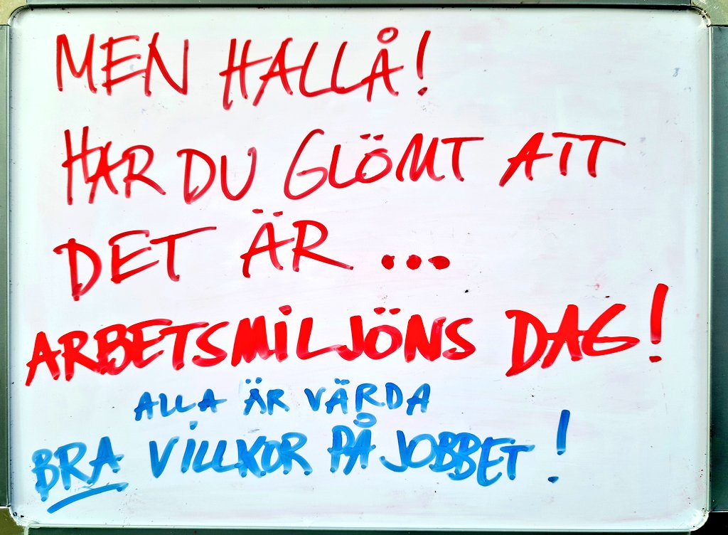 📢 Everyone is worthy of #decentwork. Every3️⃣6️⃣5️⃣day. Both you and all of your colleagues around the world.❤💪👍🏾✌🏿❤ #SaveLivesAtWork #IWMD21 @ituc @SharanBurrow @LOSverige @TCOSverige @Akademikerna @ThereseSvanstrm @ElnaVeronica @MagnusRunsten @SDG8DecentWork