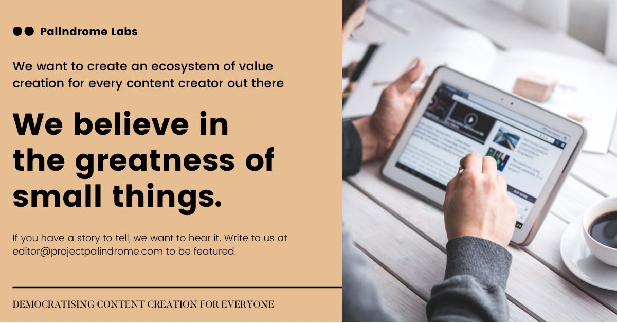 Got allowed to use this beta feature from <a href="/canva/">Canva</a> today that suggested _customised templates based on my brand kit_: tadaimao! 

Created with Canva, copy from <a href="/SnazzyAI_/">Snazzy AI</a> and featuring @getpalindrome (which launched on <a href="/ProductHunt/">Product Hunt 😸</a> today)