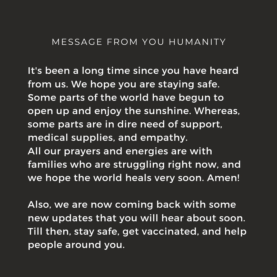 You Humanity tweet media