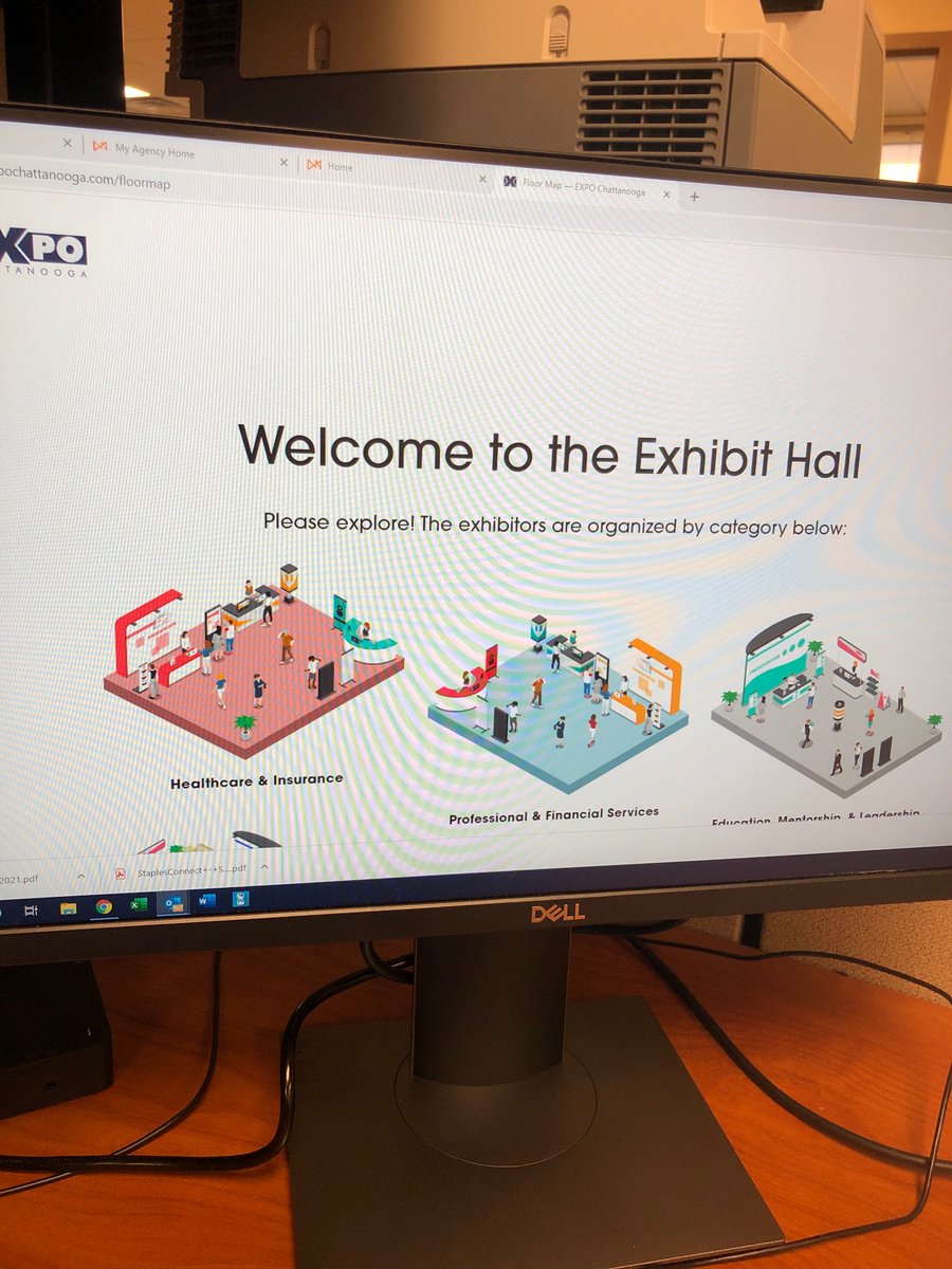 TCottonMeador's tweet photo. Not gonna lie. I miss getting good swag from exhibitors at #EXPOcha @CHAchamber - maybe @FirstHorizonBnk could send me a pen? Or @MassageEnvy could send a stress ball? 🤩 https://t.co/s1ZsSJf8Tt