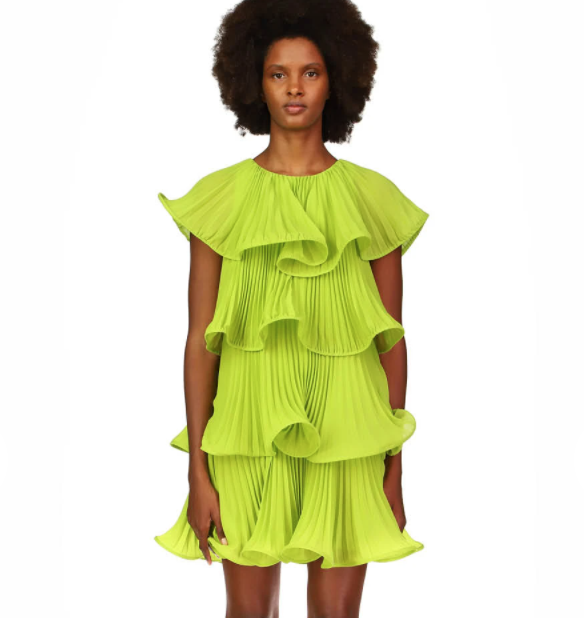 What2WearWhere's tweet photo. We're ready to shop for PARTY DRESSES again! We found this flirty dress by #Amur on @amandahearst's ethical/sustainable fashion shop, @MAISONDEMODE 

https://t.co/Qt9ejdC0ZV

#sustainablefashion #amandahearst #partydress #Sustainability https://t.co/8awwVMjrvw
