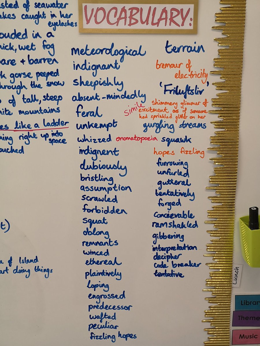 Without fail, at the end of every chapter there is a chorus of 'aaah, nooo, dont stop there, it's not fair'.
I wish I could record it @HGold_author! They can't get enough!
And look at our board... @mrTteaching. #readingforpleasure #hookedonbooks #TheLastBear