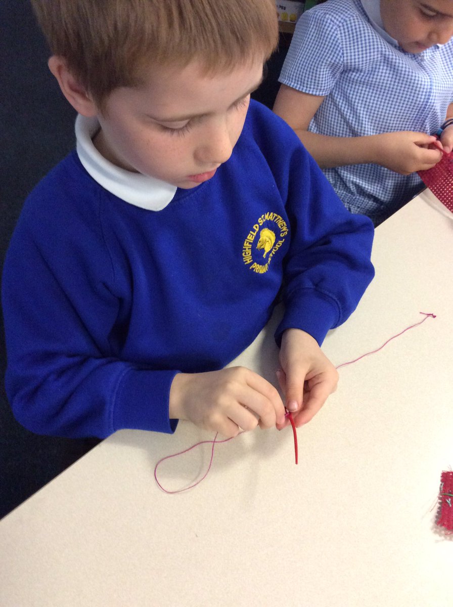 HighfieldY2's tweet photo. @HighfieldY2
What fantastic sewing skills we have developed this afternoon in Y2S! All children should be really proud of themselves! We certainly are super proud! If you ever need anything sewing come to year 2! #HSTMSHINE H-rich concepts and skills. https://t.co/qw6Z7gnNkq