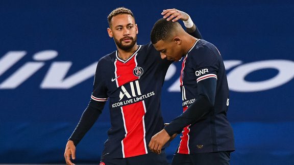 _OnlyFoot's tweet photo. Compositions probables de #PSGMCI (L'Équipe) : 

🔴🔵 PSG : Navas - Florenzi, Marquinhos, Kimpembe, Diallo - Gueye, Paredes - Di Maria, Verratti, Neymar - Mbappé.

🔵⚪️ MAN. CITY : Ederson - Walker, Dias, Stones, Cancelo - De Bruyne, Rodri, Gündogan - Mahrez, B. Silva, Foden. https://t.co/ly1xdIwV86