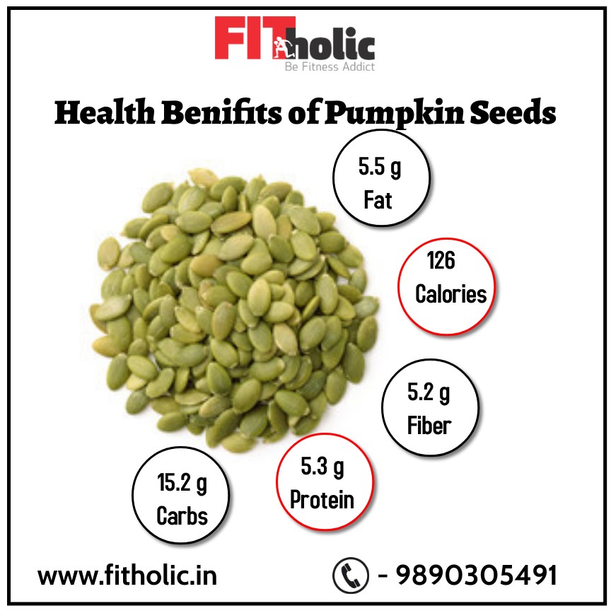 Pumpkin seeds are rich in antioxidants, zinc, iron, magnesium, potassium , folate and vitamin B12 . 

#pumpkinseeds #pumpkin #food  #healthysnacks #bhfyp #nutrition #healthcoach #superfoodnutrition #superfoods #fitholic #pune #healthymeals #foodideas #healthyfoodideas #foodies