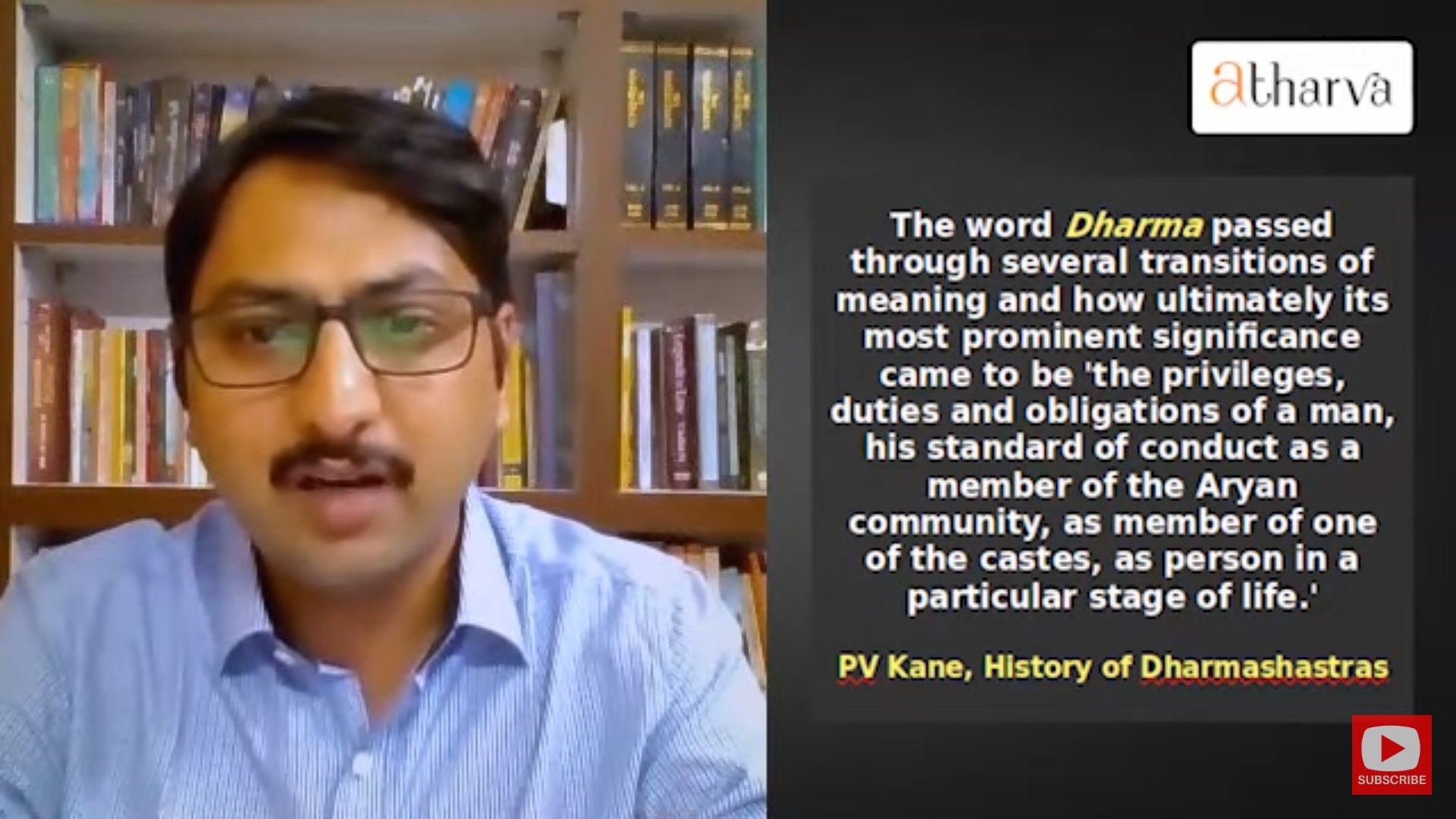 The Atharva Forum Dharmasastras Amp Law The Ancient Legal System Of India Advocate Kashyap Naik Kashyapnnaik On Pv Kane S Work On History Of Dharmashastras Watch The Full Talk