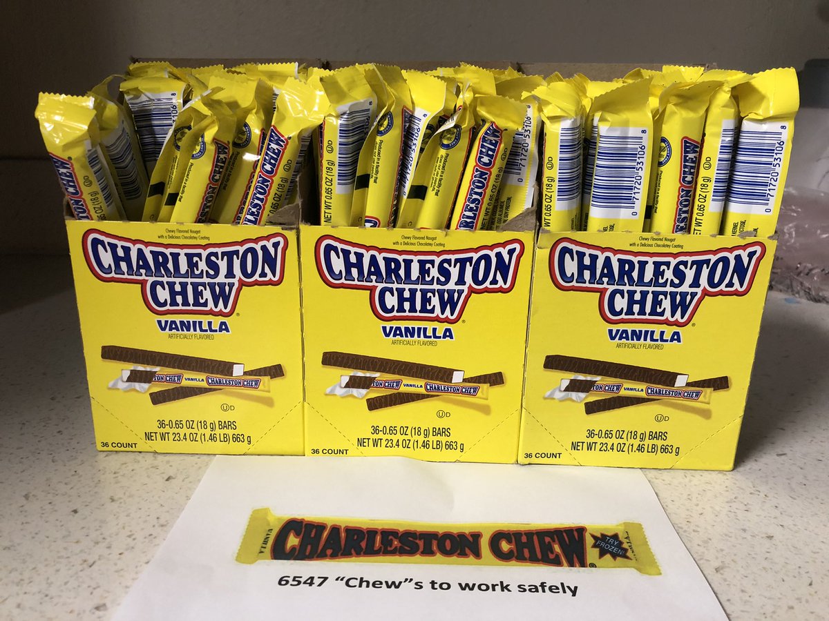 Reminding associates at 647 that we must “chew”s to work safely everyday!