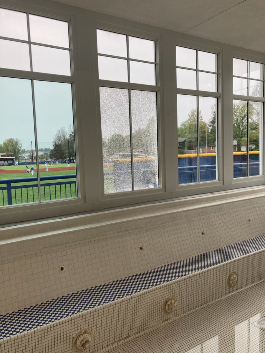 When the facility is designed so you can watch baseball from the hot tub...things happen.  

At least we know <a href="/BlueboyBaseball/">Illinois College Baseball</a> bats are still 🔥!  <a href="/cefmafacilities/">CEFMA</a> #NotTheFirstTime #WindowToTheLeft 💪⚾️😳