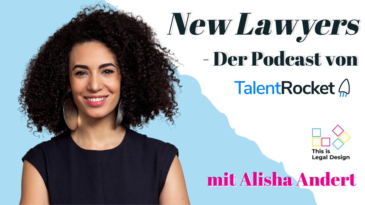 thisislegaldesign (@tildlegaldesign) on Twitter photo 🎧 "New Lawyers" - Der <a href="/TalentRocket/">TalentRocket</a> Podcast mit <a href="/alisha_andert/">Alisha Andert</a>. Unsere Co-Founderin hat zusammen mit TalentRocket einen #Podcast gestartet! 🥳 Verpasst nicht die erste Folge mit Britta Zur, der jüngsten #Polizeipräsidentin Deutschlands. 👇
open.spotify.com/show/3tQuGVoiV… 🎧 "New Lawyers" - Der <a href="/TalentRocket/">TalentRocket</a> Podcast mit <a href="/alisha_andert/">Alisha Andert</a>. Unsere Co-Founderin hat zusammen mit TalentRocket einen #Podcast gestartet! 🥳 Verpasst nicht die erste Folge mit Britta Zur, der jüngsten #Polizeipräsidentin Deutschlands. 👇
open.spotify.com/show/3tQuGVoiV…