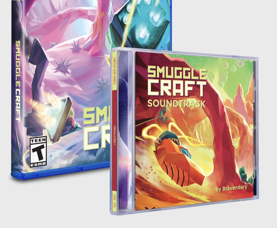 2 Days until <a href="/smugglecraft/">SmuggleCraft</a> <a href="/LimitedRunGames/">Limited Run Games</a> pre-orders open!!!

There will be an option for a SmuggleCraft Sountrack Bundle, and I can't recommend it enough. If you're not familiar with this music from @PhilipEHayes, you're in for an orchestral techo-synth dystopian dream!