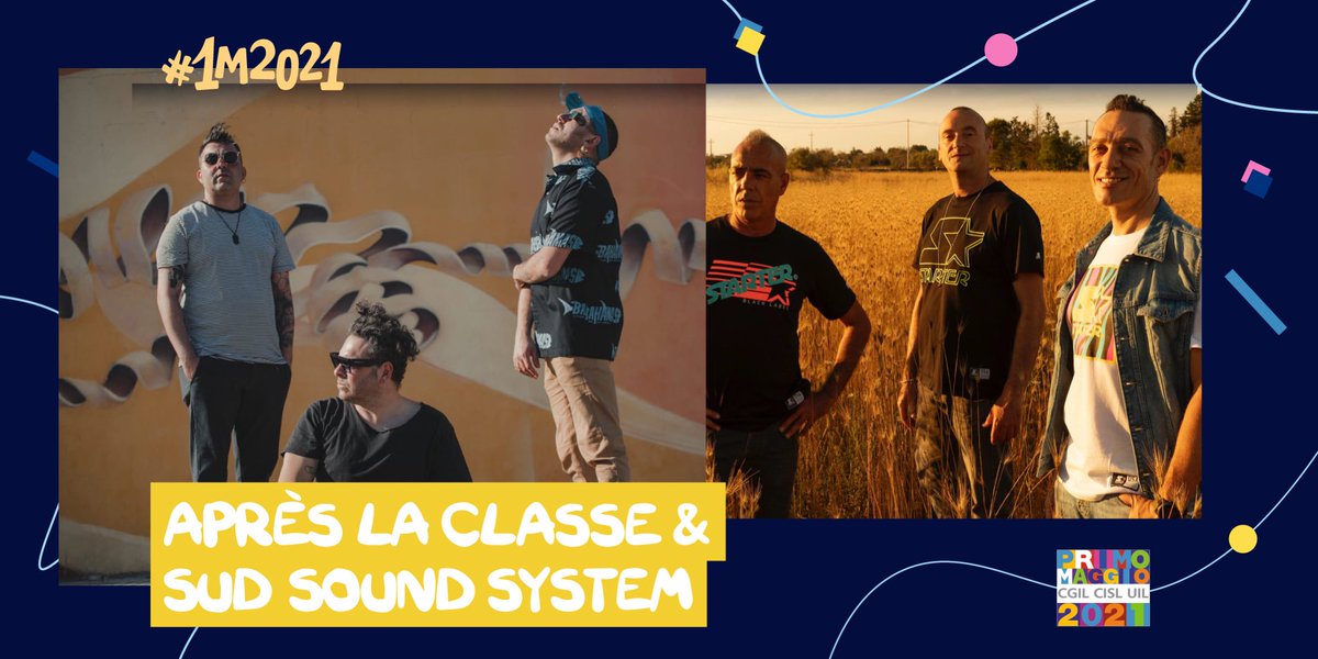 Il ritmo #1M2021 che ci farà saltare giù dal divano si chiama <a href="/APRESLACLASSE/">APRèS LA CLASSE</a> + <a href="/sudsoundsystem/">Sud Sound System</a>