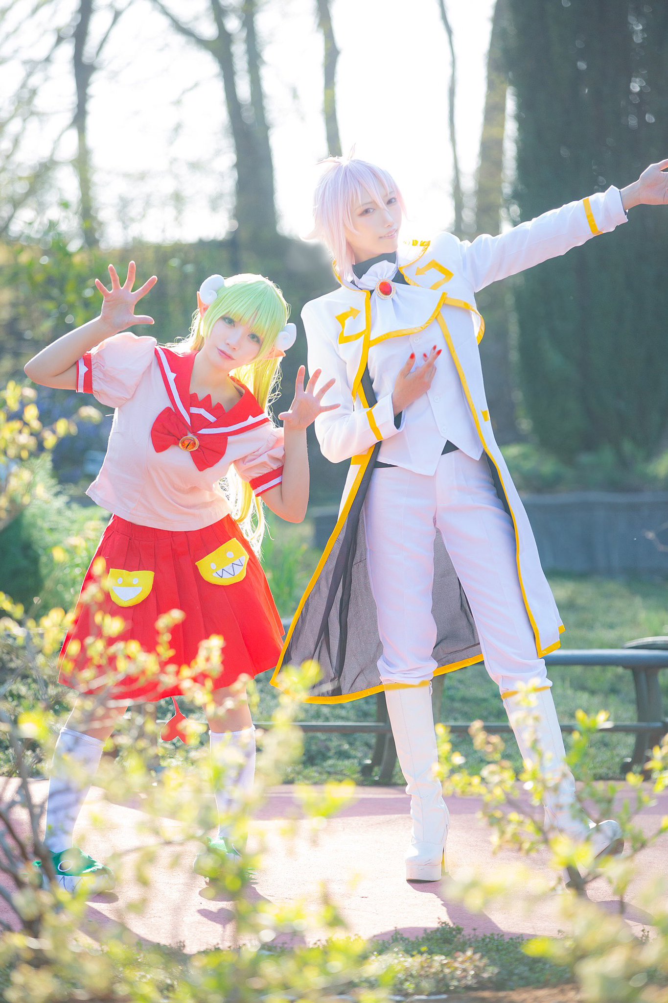 リリカル しおか コスプレ 魔入りました 入間くん おトモダチ アスモデウス アリス M3y H ウァラク クララ Oshio Tan Photo Mobamaspp