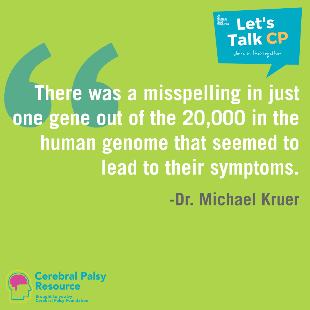 yourcpf's tweet image. Is there a genetic cause of #CerebralPalsy in some cases? Learn about Dr. Michael Kruer&apos;s research in Episode 4 of #CPResource podcast #LetsTalkCP!

Episode + full transcript: bit.ly/3gpBOpH

#CPAwareness #CPResearch #JoinTheConversation