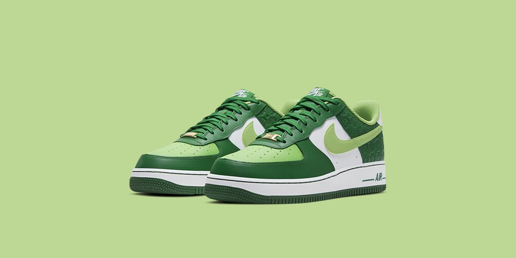 shamrock nike air force 1