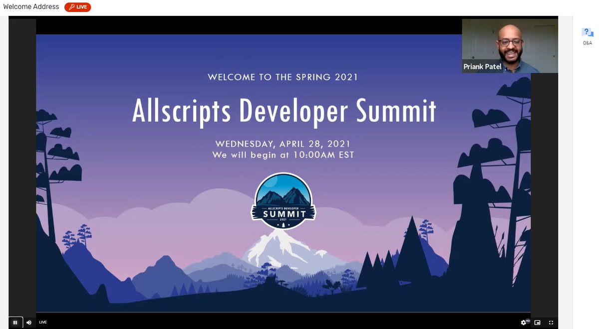 VeradigmNetwork's tweet photo. The #AllscriptsADPSummit has commenced. We are so excited for the education and networking to come! #OpenADP https://t.co/wQC8OJJAGs