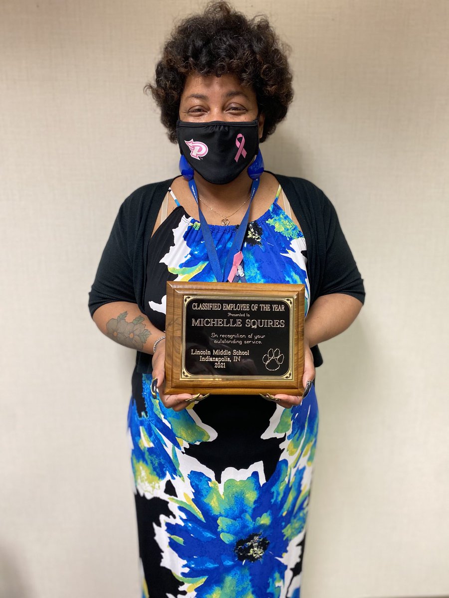 Congratulations to Michelle Squires: Classified Employee of the Year at LMS!