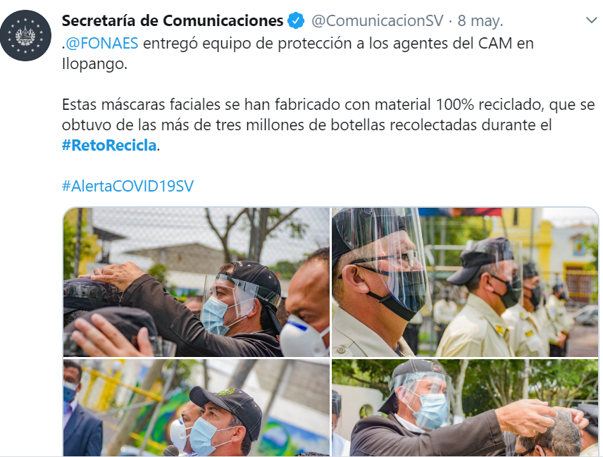 cecibelr's tweet photo. No olvide el punto 3 
✍️Minsal compró (y con sobreprecio) 250,000 protectores faciales a la empresa de un funcionario el 15.04.20
🗓️ 25.05.20 compró 750,000 más a la empresa SYGM que se dedica a asesorías
♻️Fonaes regalaba los mismos protectores porque salieron del #RetoRecicla https://t.co/sPMHEBrIRK
