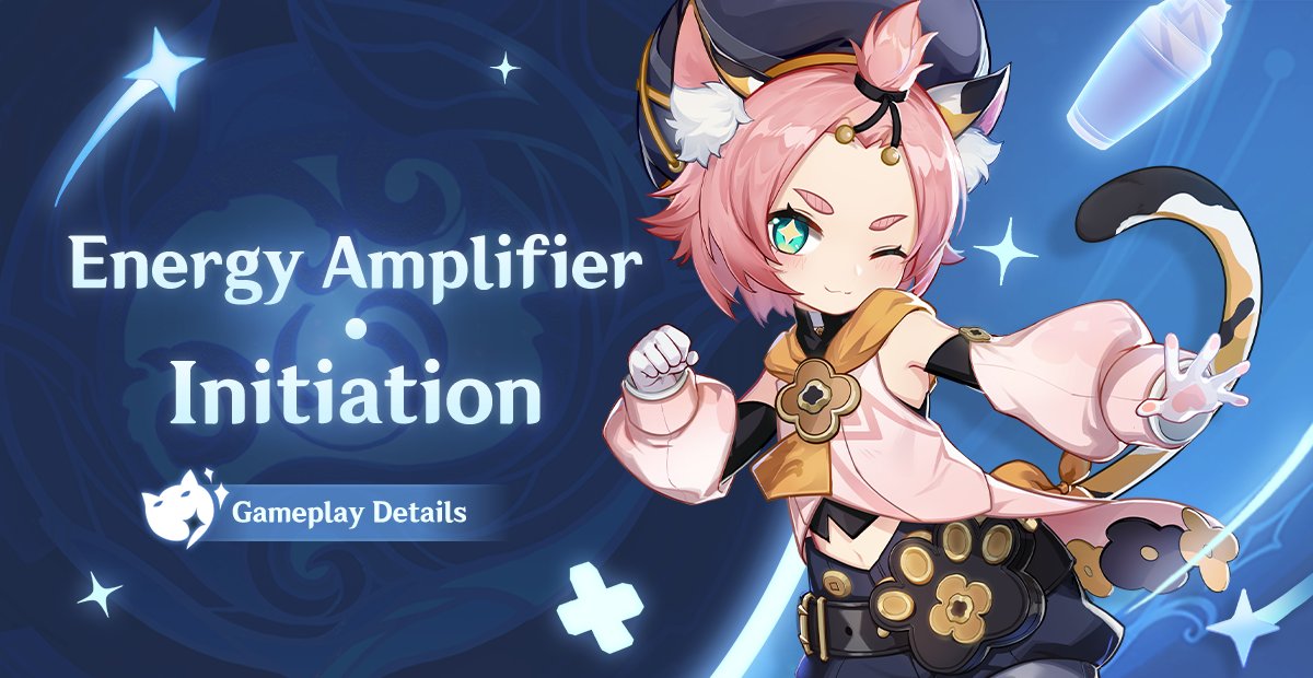 The 'Energy Amplifier Initiation' event is about to begin!

Additionally, new missions have also been added to Realm of Diversion. Complete them to receive BEP.

See Full Details >>>
hoyolab.com/genshin/articl…

#GenshinImpact
