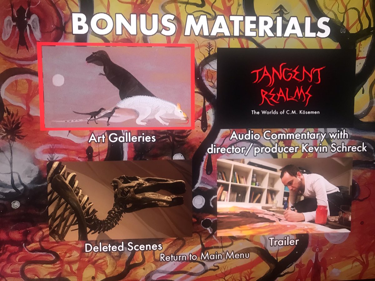 BIG NEWS!! <a href="/TangentRealms/">Tangent Realms</a> is coming to Blu-Ray/DVD!  Shipping &amp; playable worldwide, w/over 2.5 hours of bonus materials!  Only 1,000 copies will EVER be made, so pre-order yours now!!: etsy.com/listing/995358…

#TangentRealms #documentary #documentaries #film #paleoart #movies