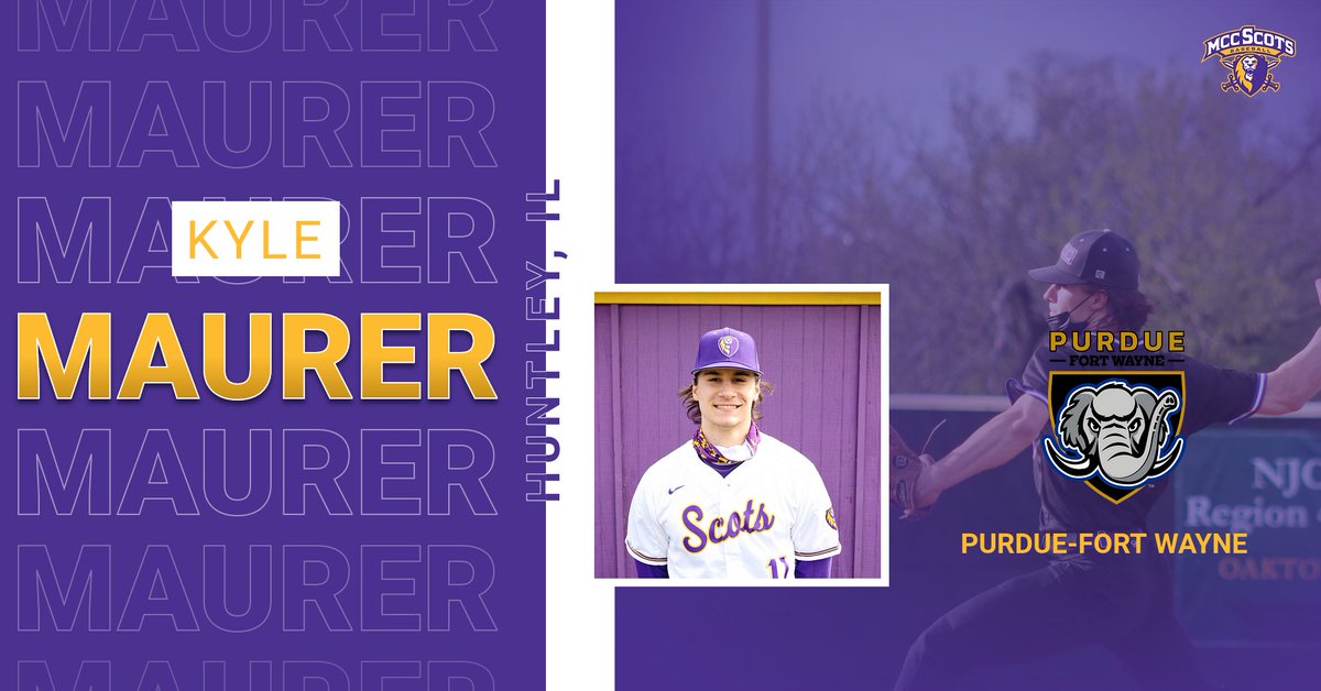 Congratulations to RHP Kyle Maurer (Huntley, IL) on his commitment to pitch next fall at Purdue Fort Wayne! <a href="/_TheJBB/">The JBB</a> @McHenryCoSports <a href="/huntley_bball/">Huntley HS Baseball</a>