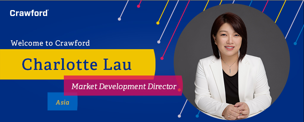 crawco's tweet photo. We are delighted to welcome Charlotte Lau as our newly appointed market development director, Asia. Charlotte will be responsible for sales and business development in Asia as part of our commitment to growth in Asia. #CrawfordLeaders #CrawfordCareers https://t.co/03KfSvoA7I https://t.co/yT8E8iWkz9