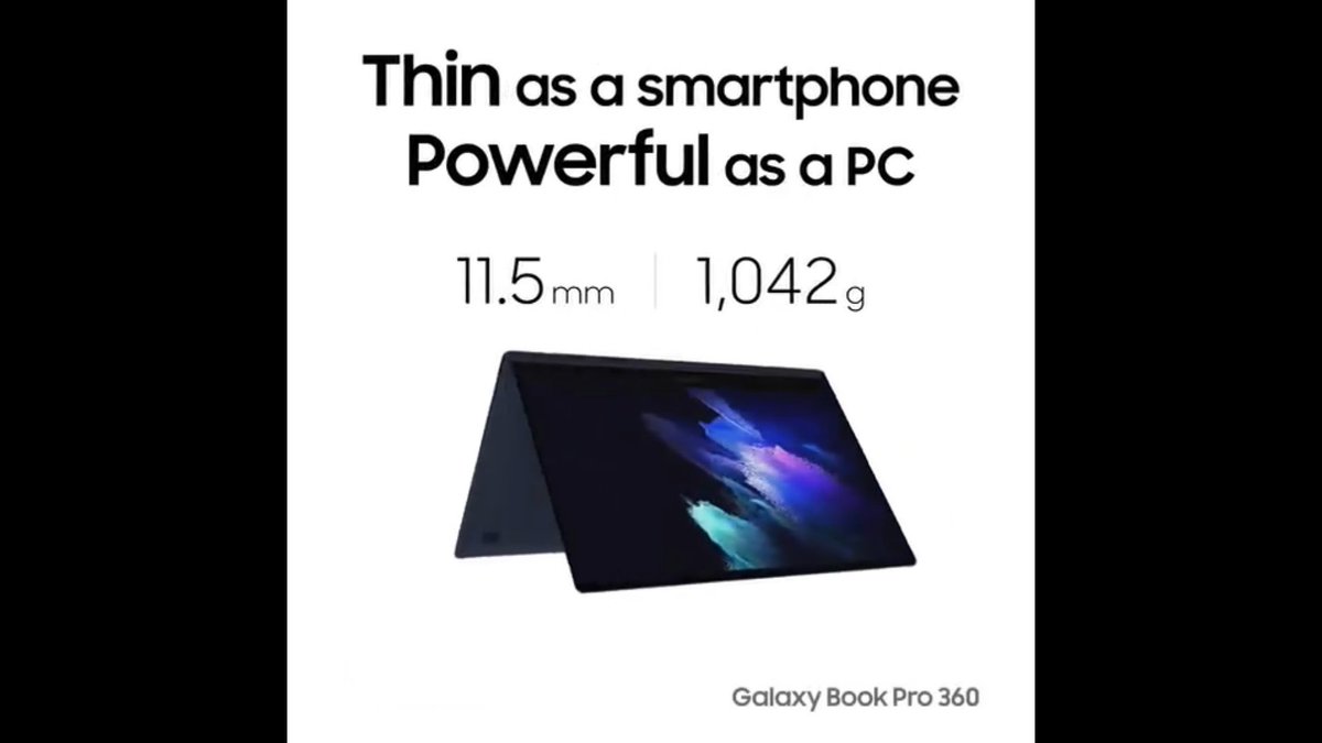 TechBlitz5's tweet photo. #Samsung Galaxy Book Pro 360 and Galaxy Book 360 Launched. 
  
 #GalaxyBookPro ~ 11.2mm thin and 883g 😍

#GalaxyBookPro360  ~ 11.5mm thin and 1,042g😍

#SamsungUnpacked #WindowsLaptops #Laptops https://t.co/YIWms7UKuT