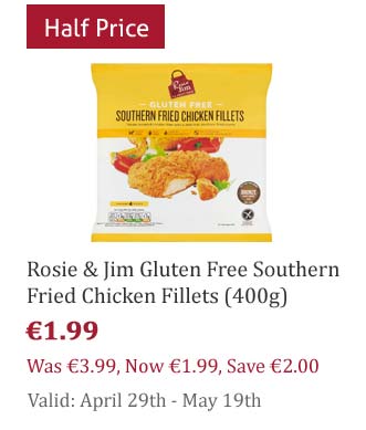 🥳 Half Price Special Offer! 🥳 *400g Frozen Bags Were €3.99, Now €1.99, Save €2.00!* 🤩  Available in selected SuperValu &amp; Centra ROI Stores from April 29th - May 19th. Time to make some space in your freezer! 😉 😁