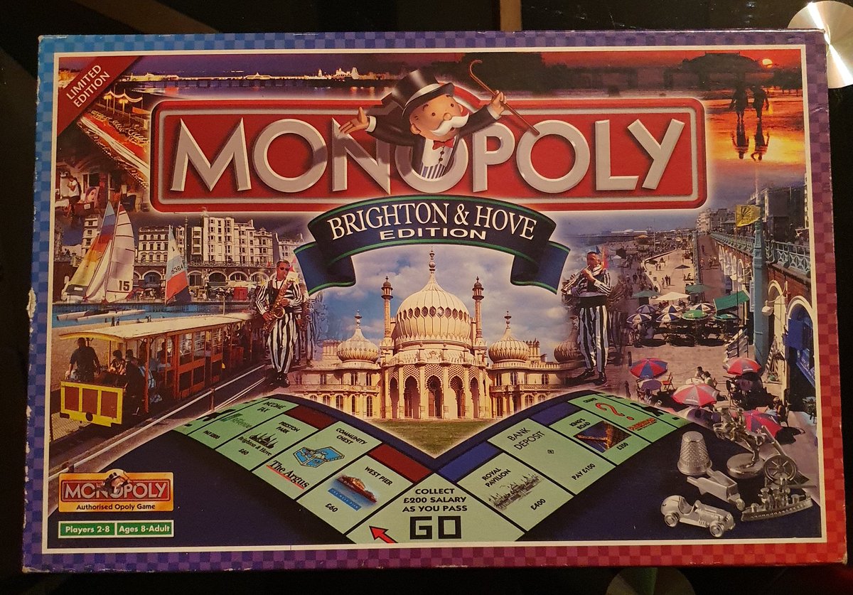 Various monopoly sets.