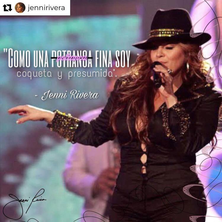 gjgjimenez02's tweet photo. #Repost from a @jennirivera
•
🤩 ¿En qué canción #JenniRivera dice esta frase? 🎶🦋

“Como Una Potranca Fina, Soy Coqueta Y Presumida...” 🎶
.
.
.
Créditos a Página Oficial de "Jenni Rivera" (instagram) 
.
.
.
.
#JenniRivera #Motivos #JenniRivera2021 https://t.co/iMIsBaXSkj