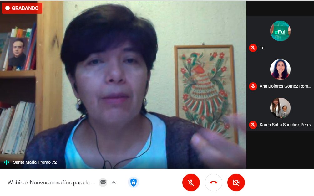 DirInves_FULL's tweet photo. En este momento presenta la #FullDocente Ana Dolores a nuestra invitada especial Luz Elena Patarroyo López, Doctora en Educación, Investigadora del @CINEP_PPP y del ISESP.
#FullInvestigaciones @UniLibertadores #FullGrupo #LaRazónPedagógica https://t.co/YSt8IzK1rf