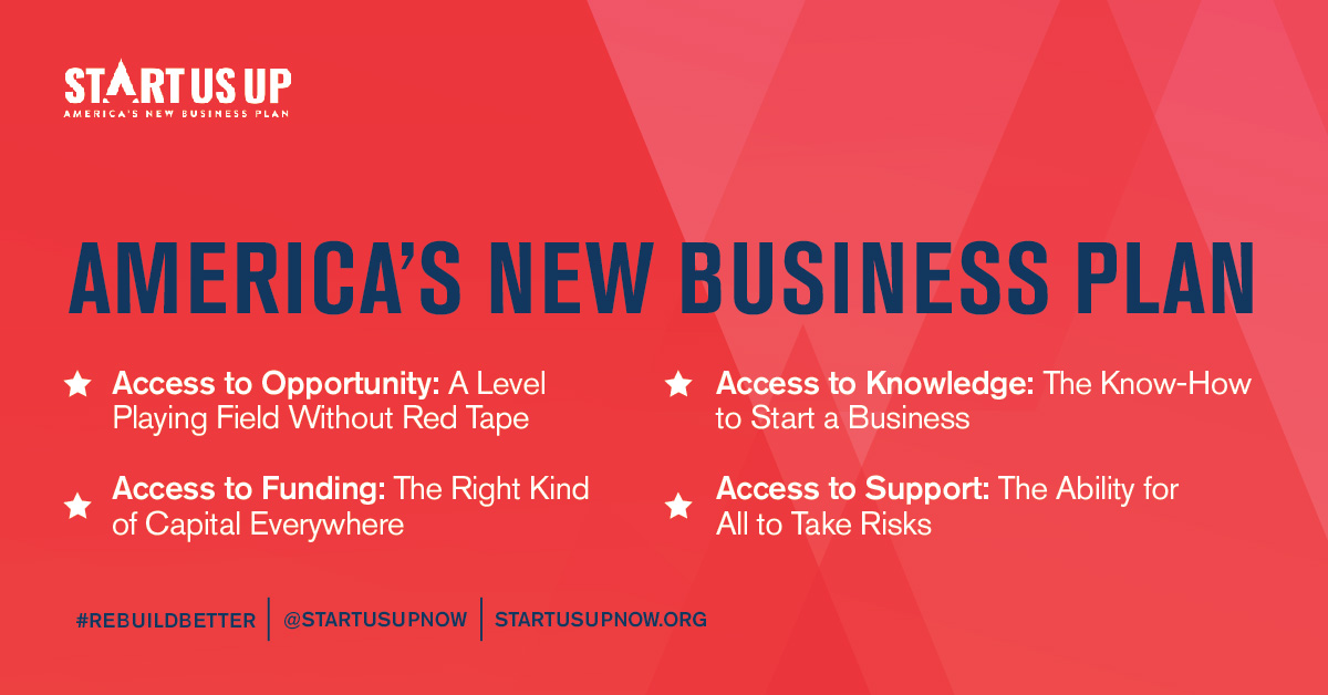 Even before COVID, people of color, women, and rural Americans faced a range of barriers that made entrepreneurship difficult. Now, these barriers have multiplied.

<a href="/StartUsUpNow/">Start Us Up</a> is working on solutions 

startusupnow.org/wp-content/upl…

#peoriail #Entrepreneurship