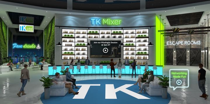 BizBash's tweet photo. This #EventProduction Agency Took #VirtualHappyHour to the Next Level: @TKEvents engaged its remote team with a #virtualmixology workshop, #escaperoom and #networking event—all housed inside the company's #virtualvenue 🍹💻 https://t.co/79rhxuGrwX
#BizBash #teambuildingideas https://t.co/J5tojjBhGk