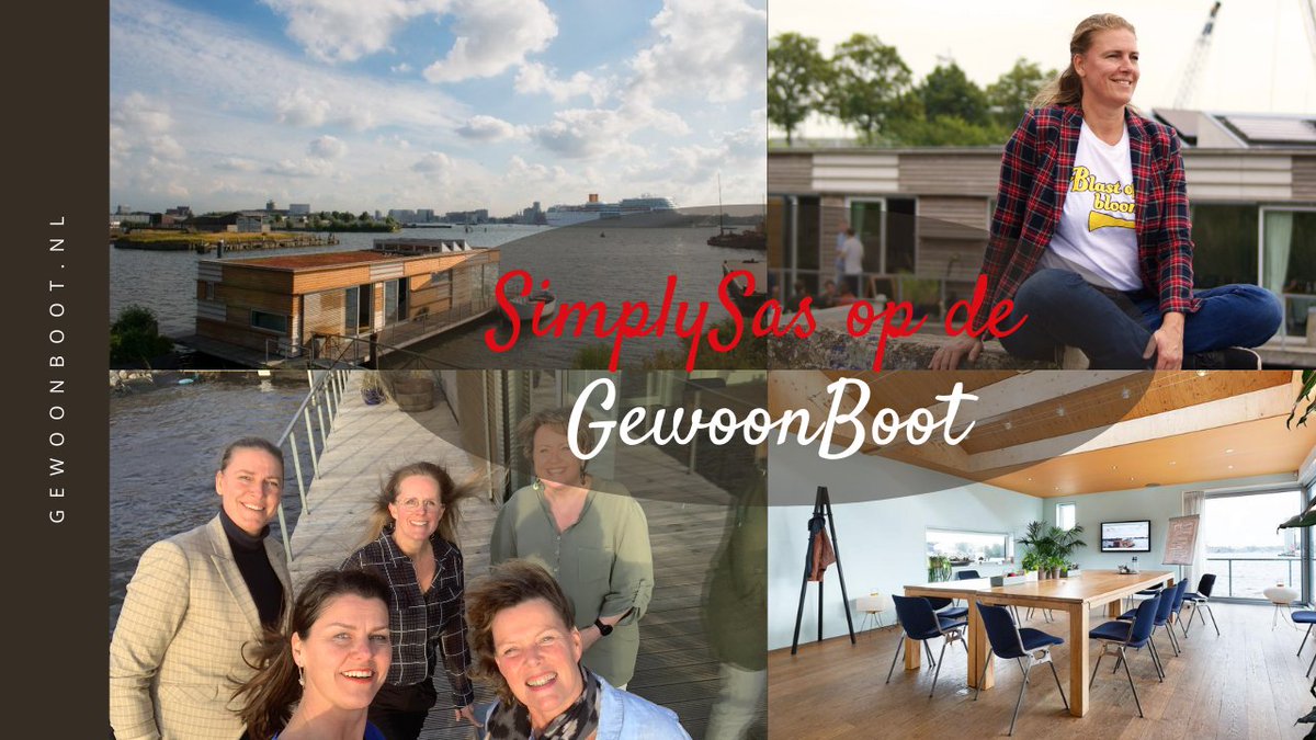 Op zoek naar een inspirerende en duurzame vergaderlocatie in Amsterdam? Check this > SimplySas op de <a href="/geWoonboot/">geWoonboot - NDSM</a> in Amsterdam youtu.be/RZrUuIP9C7Q via <a href="/YouTube/">YouTube</a>