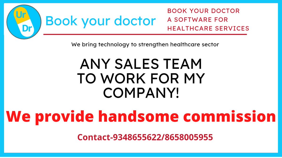 BookYourDoctor's tweet photo. #Marketing #agency #OnGroundMarketing #Software #HealthTech #Odisha #India https://t.co/0TOjrUUMLp