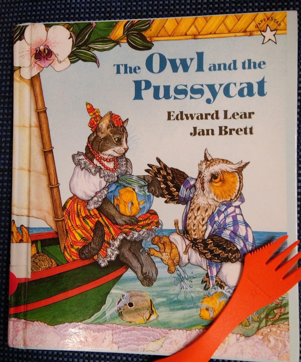 AvenJLH's tweet photo. @RodriguezESISD @MatsRead #SeguinReads #MatadorsRead Last week we learned about Wangari Maathai of Kenya.  This week, we are reading "The Owl &amp; the Pussycat" by Edward Lear, which was 1st published 150 years ago! https://t.co/33t0F8hCFW