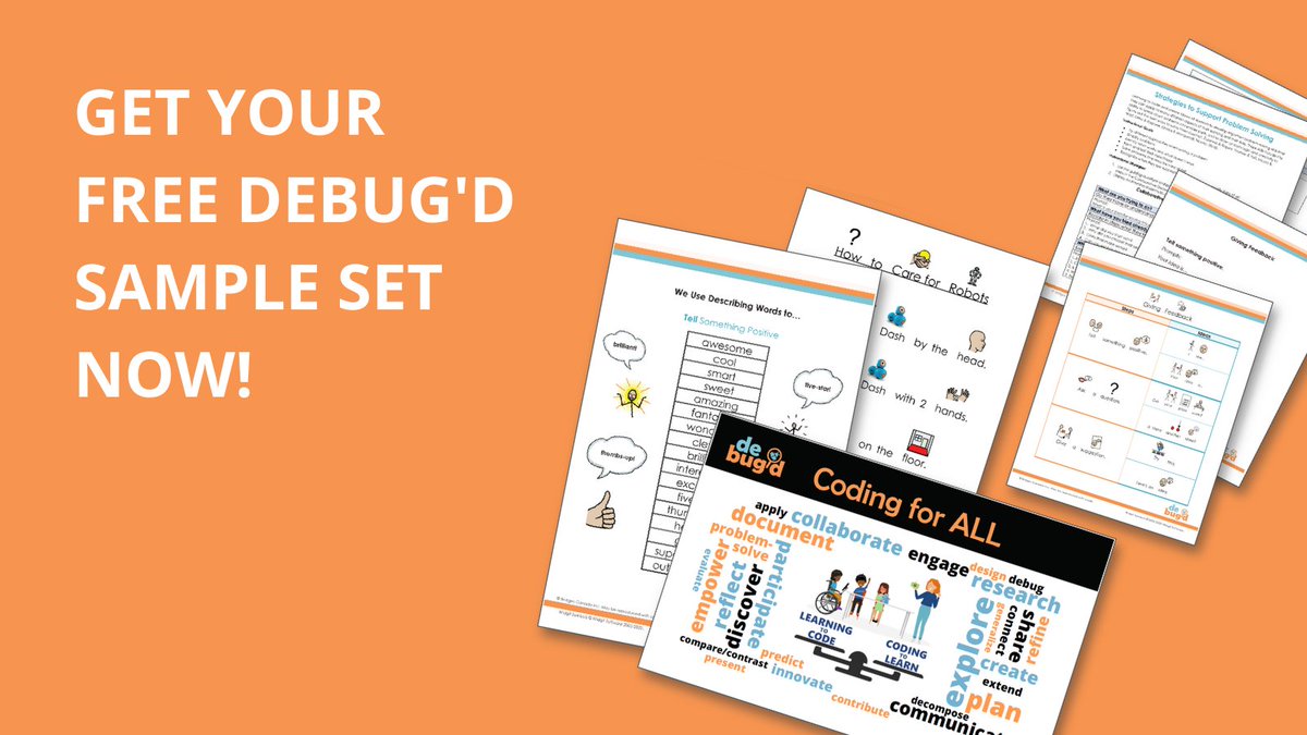 DebugdCoding's tweet image. Take a deeper dive into the breakthrough accessible coding curriculum for ALL - Debug’d.

Visit debugd.ca to download your free sample set.