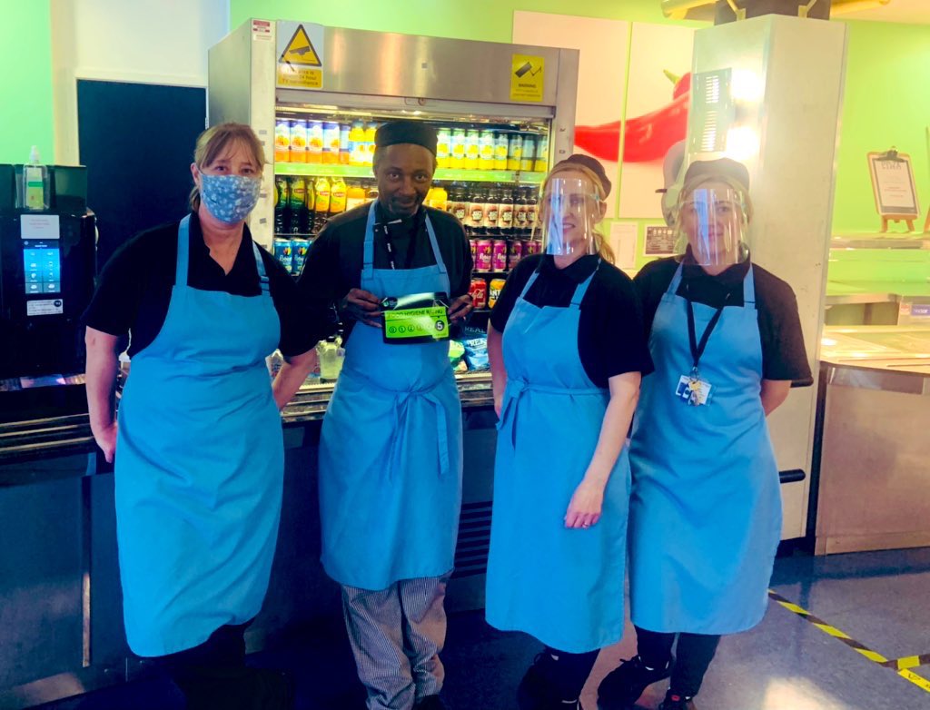 Incredibly proud of Albert and the team <a href="/CarshaltonAC/">Carshalton College</a> who achieved a 5⭐️ EHO Rating today, well done guys! <a href="/caterlink_ltd/">Caterlink Ltd</a> 👏🏻👏🏻👏🏻 #OneTeamOneDream