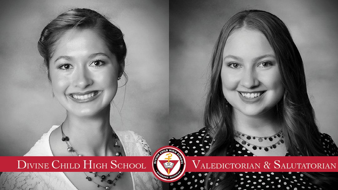 Congratulations to our Class of 2021 Valedictorian and Salutatorian!