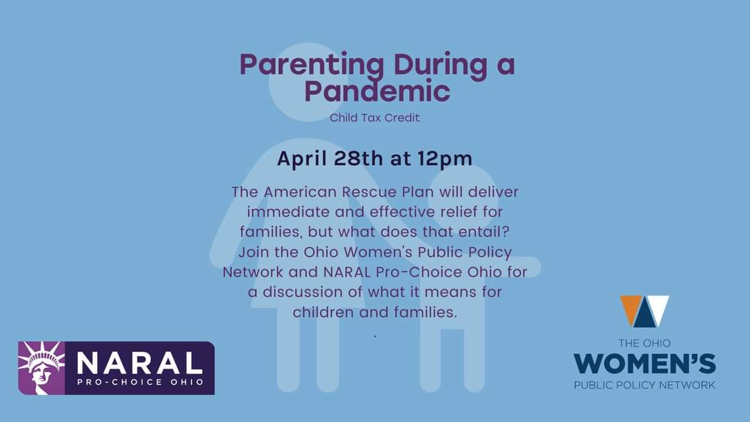 Join <a href="/OhioWPPN/">The Ohio Women's Public Policy Network</a> and <a href="/ProChoiceOH/">AbortionForward</a> TODAY at noon to learn how President <a href="/JoeBiden/">Joe Biden</a>'s #AmericanRescuePlan helps #Ohio children &amp; families!

facebook.com/events/2906952…