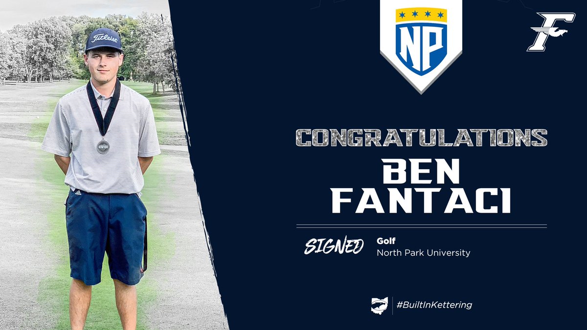 FHSAthletics1's tweet photo. Congrats to Class of 2021 Ben Fantaci, who will play Golf at North Park University 🏌️‍♂️#Family #Grit #BuiltInKettering
@FHSMensGolf @VikingsNPU https://t.co/1YrmFxhslx