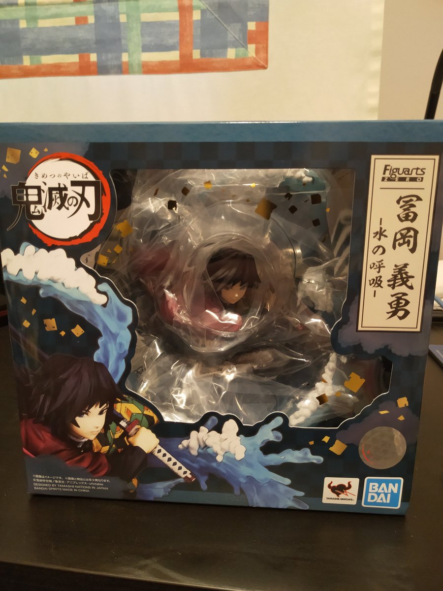 S4ndrixx's tweet photo. Hoy me acaba de llegar un paquetito de @MEGA_OTAKU. La verdad ha llegado super rapido y super bien protegido. Muchas gracias por traerme esta super figura de #Tomioka de #kimetsunoyaiba , es espectacular. Os dejo por aqui unas fotos para que la podais ver. https://t.co/KNpeapTCFg