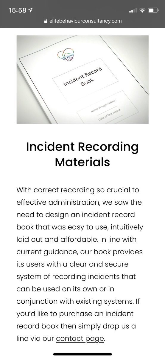 EliteBehaviour's tweet image. *NEW RESOURCE* Look at our website for more details and other information about our services.