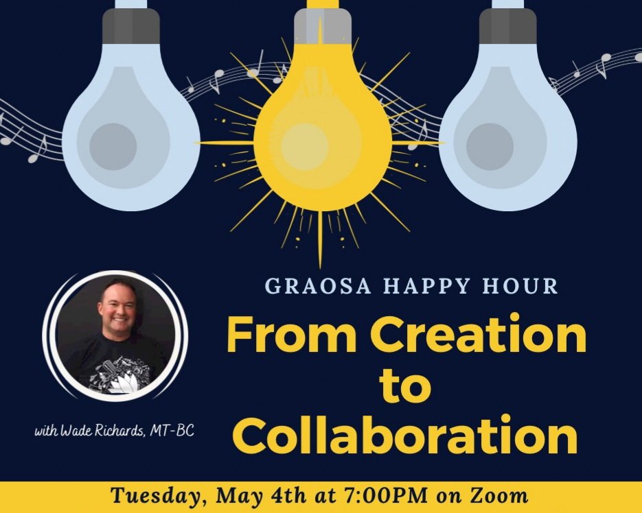 Join us for our final Happy Hour May 4th, 7pm with Wade Richards! <a href="/GRAOSA1970/">GRAOSA</a> @timeformusicman
