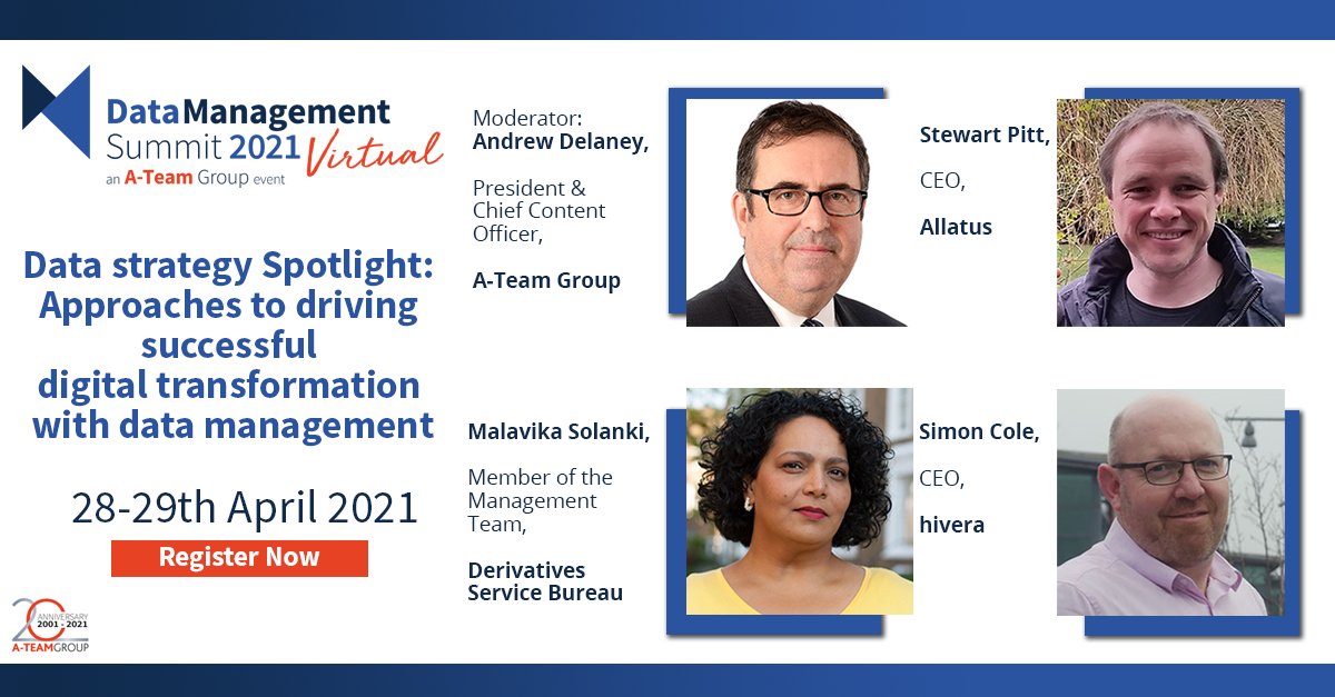 hivera_ai's tweet photo. Our CEO @simescole is in the waiting room and ready to take the mic alongside @DSB_ISIN and @AllatusUnity to discuss driving successful digital transformation with data management. Are you tuned in? #DMSVirtual https://t.co/XVBKbZpYfz