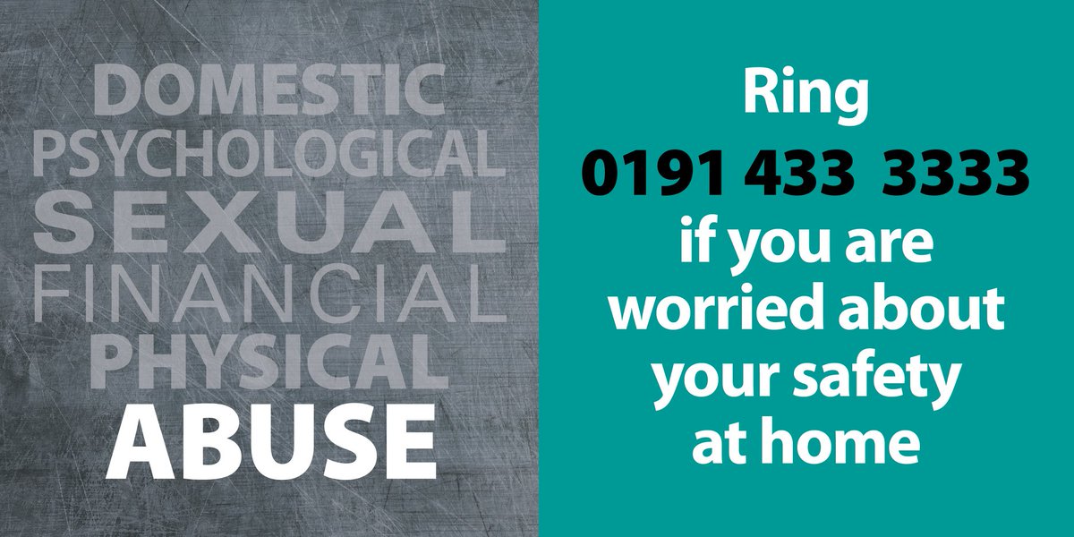 The Gateshead Domestic Abuse Team are still there for you during this difficult and uncertain time. Their helpline 0191 433 33 33 will operate as normal (24 hour helpline) during this time or you can contact the team via email domesticabuseteam@gateshead.gov.uk